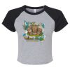 Women's Micro Rib Raglan Baby Tee Thumbnail