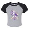 Women's Micro Rib Raglan Baby Tee Thumbnail
