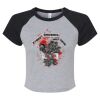 Women's Micro Rib Raglan Baby Tee Thumbnail