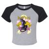 Women's Micro Rib Raglan Baby Tee Thumbnail