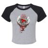 Women's Micro Rib Raglan Baby Tee Thumbnail
