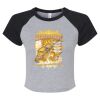 Women's Micro Rib Raglan Baby Tee Thumbnail