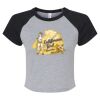 Women's Micro Rib Raglan Baby Tee Thumbnail