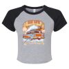 Women's Micro Rib Raglan Baby Tee Thumbnail