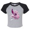 Women's Micro Rib Raglan Baby Tee Thumbnail
