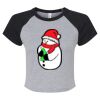 Women's Micro Rib Raglan Baby Tee Thumbnail