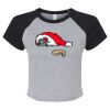 Women's Micro Rib Raglan Baby Tee Thumbnail