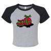 Women's Micro Rib Raglan Baby Tee Thumbnail