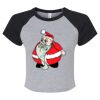 Women's Micro Rib Raglan Baby Tee Thumbnail
