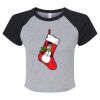 Women's Micro Rib Raglan Baby Tee Thumbnail