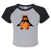 Women's Micro Rib Raglan Baby Tee Thumbnail