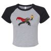 Women's Micro Rib Raglan Baby Tee Thumbnail