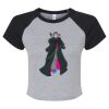 Women's Micro Rib Raglan Baby Tee Thumbnail