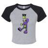 Women's Micro Rib Raglan Baby Tee Thumbnail