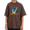 Men's Garment Dyed Designer T-Shirt Thumbnail