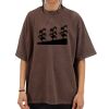 Men's Garment Dyed Designer T-Shirt Thumbnail