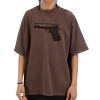 Men's Garment Dyed Designer T-Shirt Thumbnail