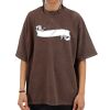 Men's Garment Dyed Designer T-Shirt Thumbnail