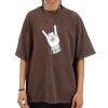 Men's Garment Dyed Designer T-Shirt Thumbnail