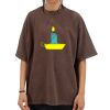 Men's Garment Dyed Designer T-Shirt Thumbnail